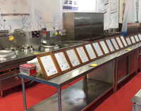 優(yōu)佰特廚房設(shè)備公司參與17屆博興縣國際廚房設(shè)備會展，參觀者絡(luò)繹不絕，受到的好評如潮